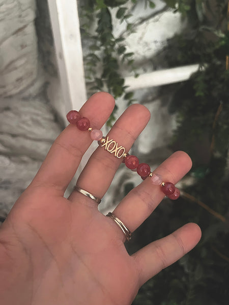 XOXO Pink Bracelet