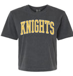 #2 Knights BOXY Comfort Colors Tee