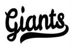 #4 Giants Ribbed Mid Waist Pullover