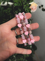 Pink Hearts Bracelet