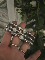 Crystal Cross Bracelet