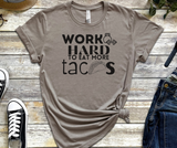 Work Hard Tees (two colors)