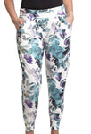 Teal Floral Joggers